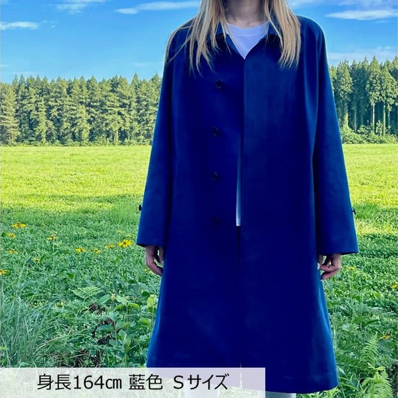 SANYOSEWING×あおもり藍「本藍染コート」 | SANYOSEWING STORE