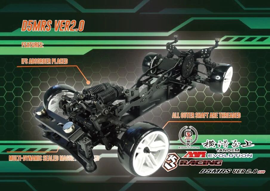 3Racing KIT-SAKURA D5MR/V2 3RACING SAKURA D5 MR