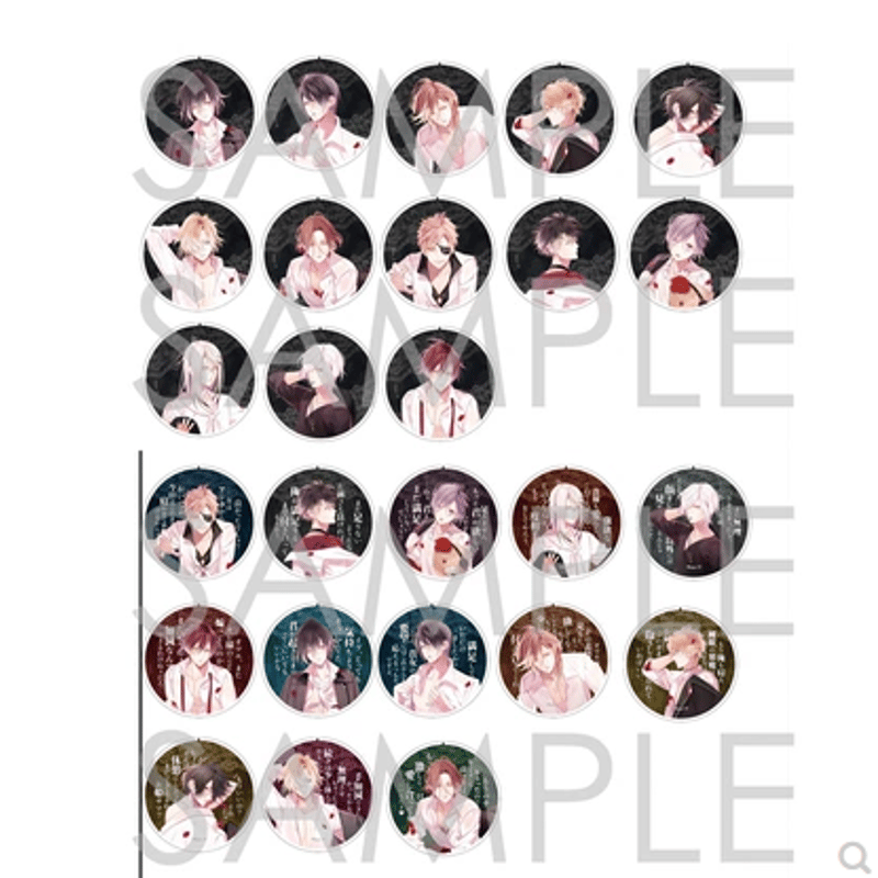 DIABOLIKLOVERS 中国限定 缶バッジ/ホロ缶バッジ ランダム1点 | Nekotani