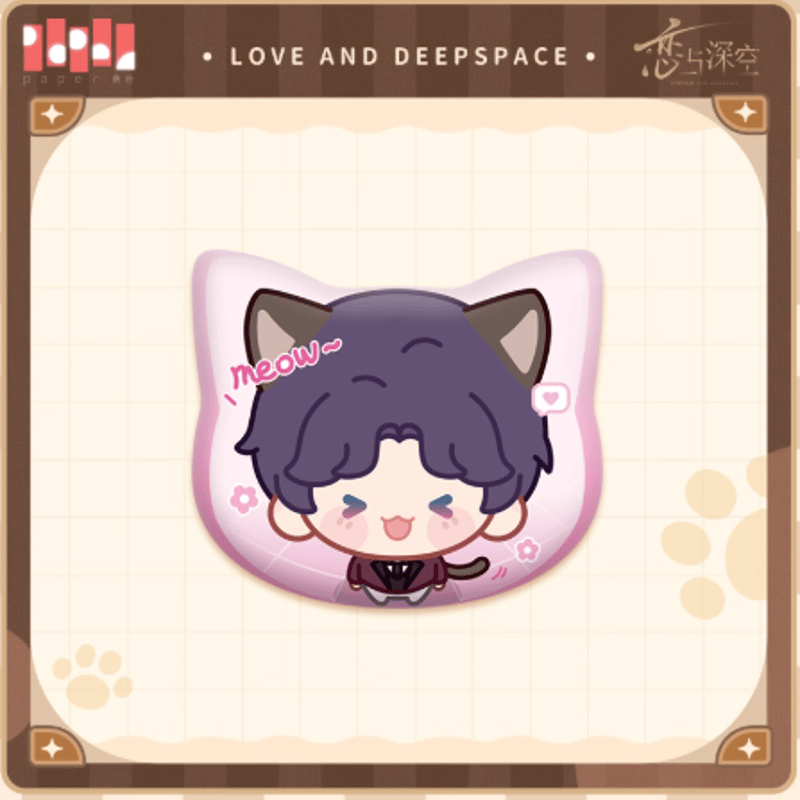 恋と深空「貓很想你」Q版缶バッジ | Nekotani