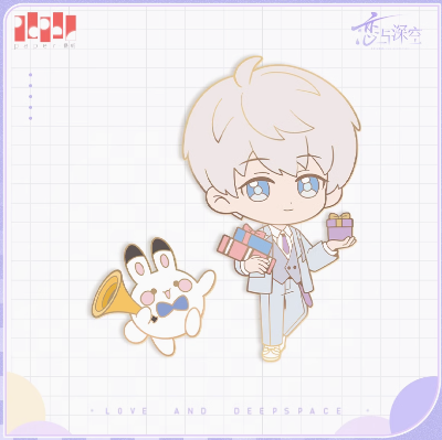 在庫品】恋と深空「セイヤ2024バースデー」Q版ピンバッジセット | Nekotani
