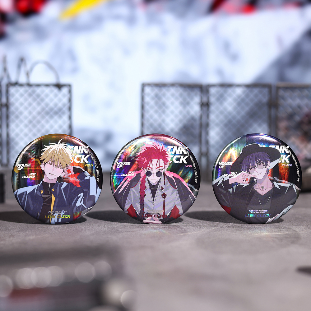 時光代理人「灼熱宮殿シリーズ」缶バッジ | Nekotani