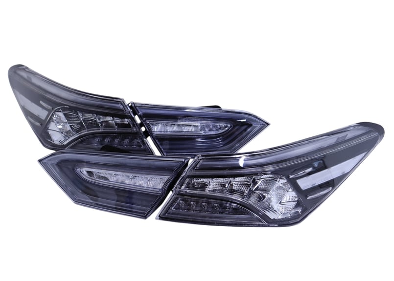 TOYOTA AXVH70 カムリ 純透 テールランプ LEDテールランプ クリア