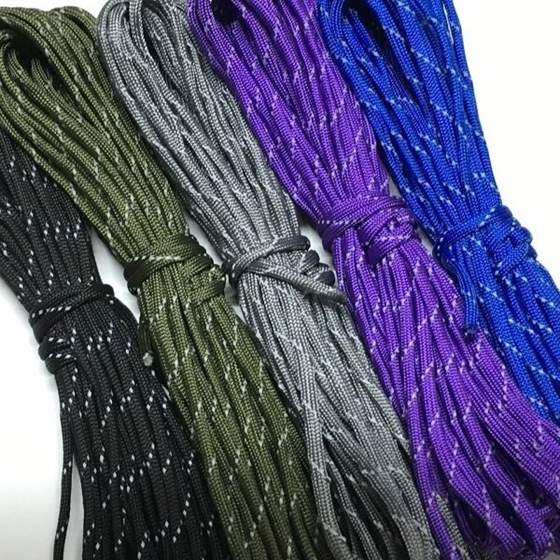 ◇パラコード／Reflectiv（反射タイプ）7芯 4mm／◇10m◇ | Kuraya-Style