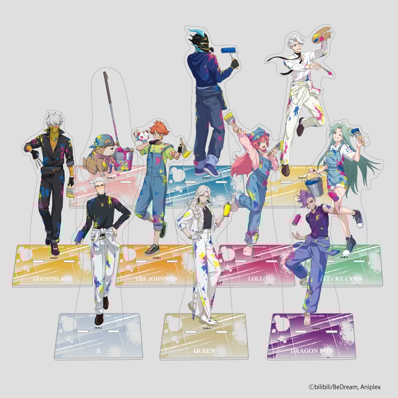 アニメ「TO BE HERO X」 VIVID×PAINT BIGアクリルスタンド（全10種）