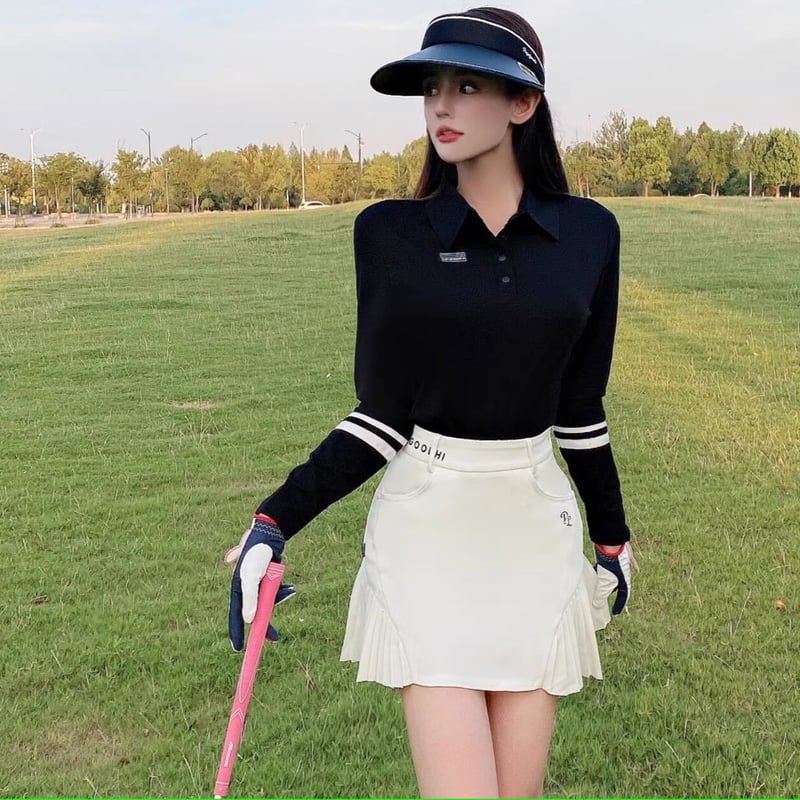 すぐにお届け！】送料無料 ゴルフウェア 上下セット セットアップ