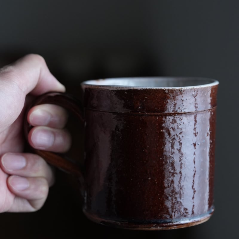 19世紀 古いCul Noir キュノワール マグカップ / 1800年代・フランス