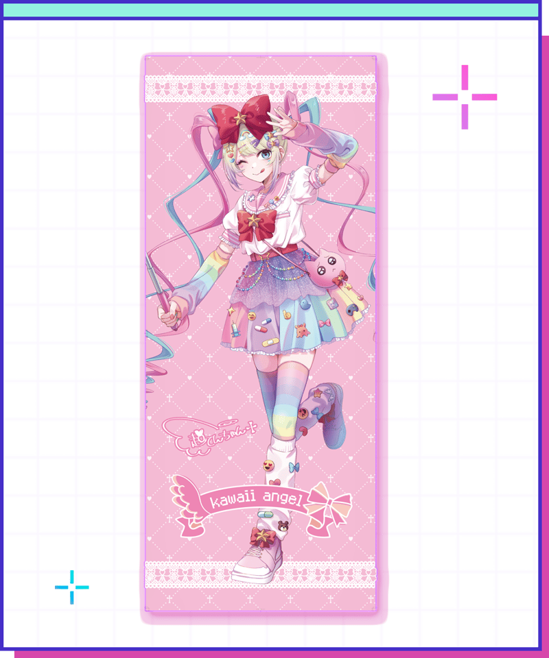 ニディガ東西POPUPSTORE】東西KV等身大タペストリーver超てんちゃん