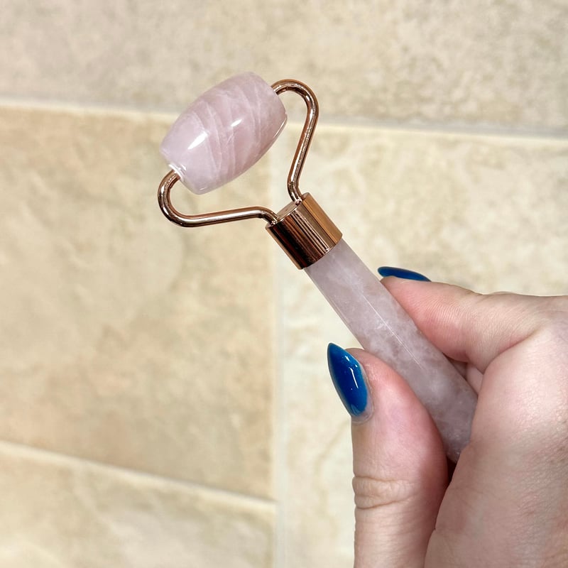 天然石 ローズクォーツ 美顔ローラー | ジュエリー春日
