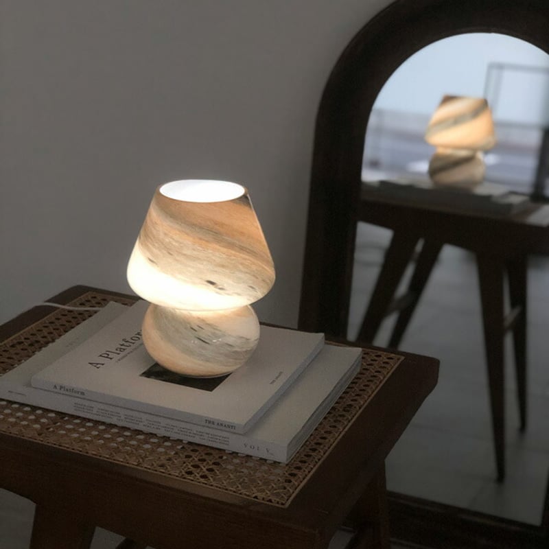 予約販売3月下旬～4月上旬頃発送予定 light-03076 USB Marble キノコ型