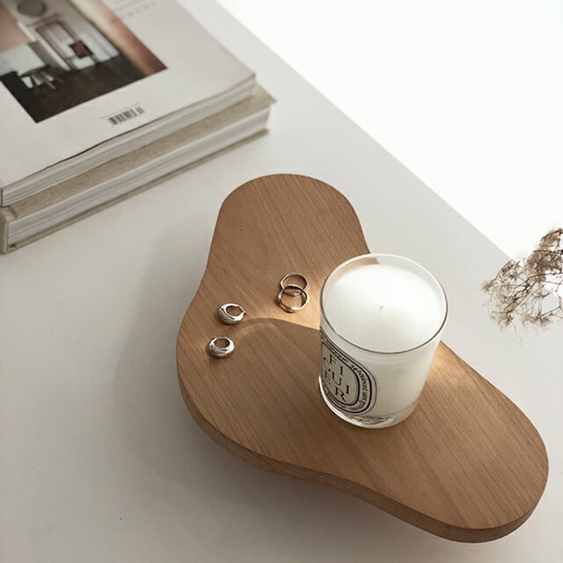 予約販売4月中旬～4月下旬頃発送予定 tray-03091 beech トレイ 脚付き