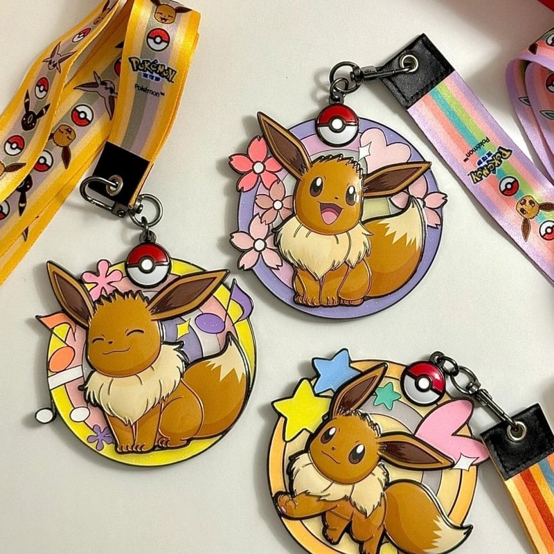 ポケモン メタル第一弾（イーブイ家族 タイプC: エーフィ、ブラッキー