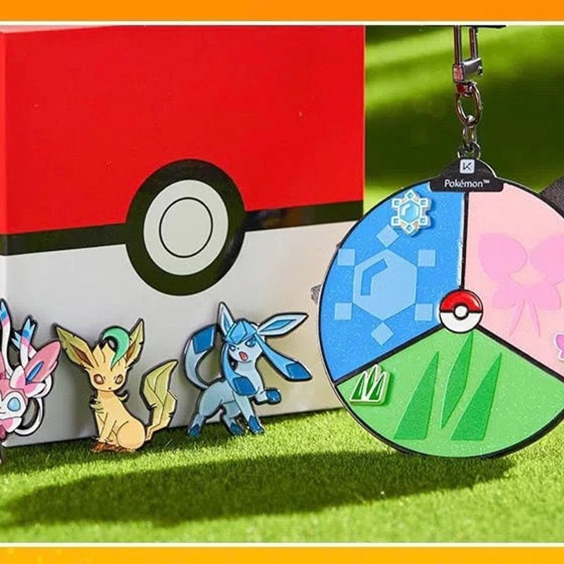 ポケモン メタル第一弾（イーブイ家族 タイプA:グレイシア、ニンフィア