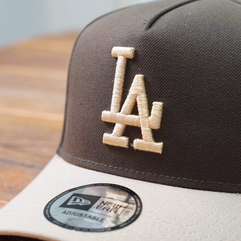 NEWERA・ニューエラ 9FORTY A-Frame Iced Latte ロサンゼルス・ド