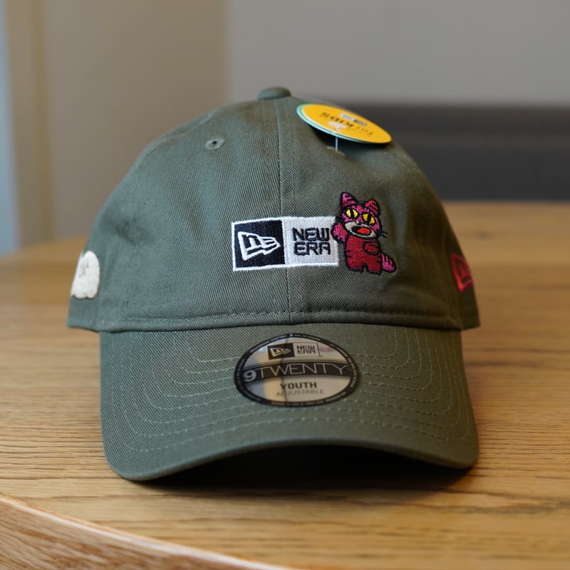 NEWERA・ニューエラ Youth 9TWENTY たべっ子どうぶつ ねこ ボックス