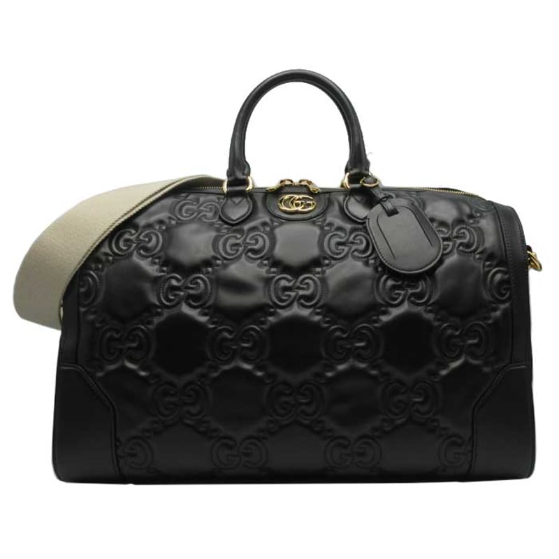 グッチ ハンドバッグ GUCCI GG マトラッセ ボストンバッグ 2WAY 斜め