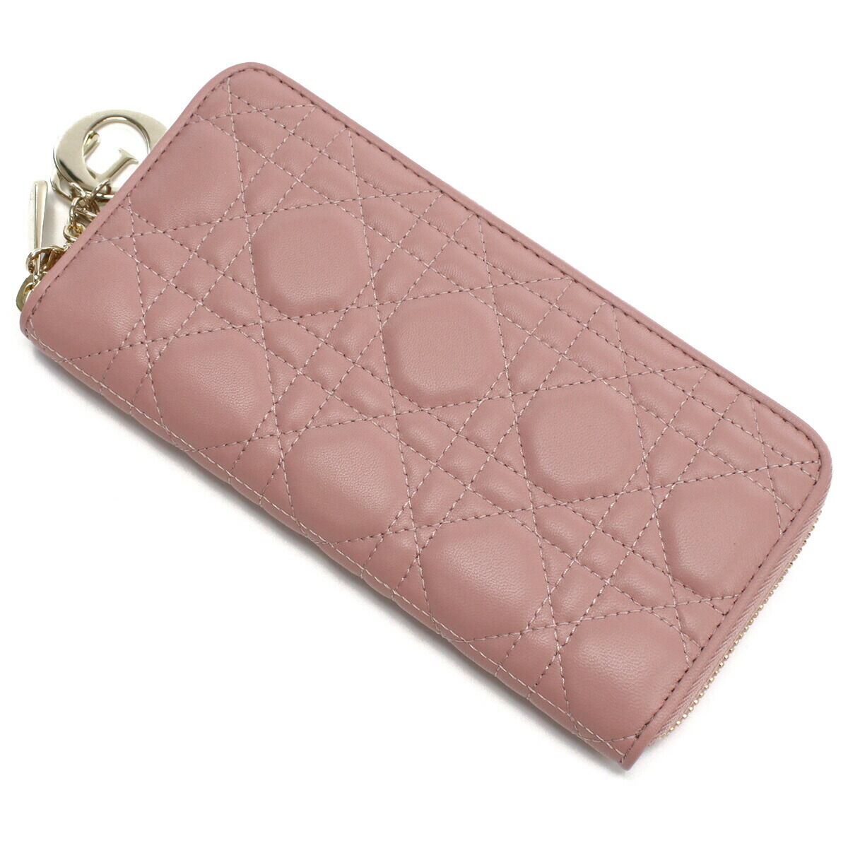 ディオール Christian Dior 長財布 ラウンドファスナー ブランド LADY