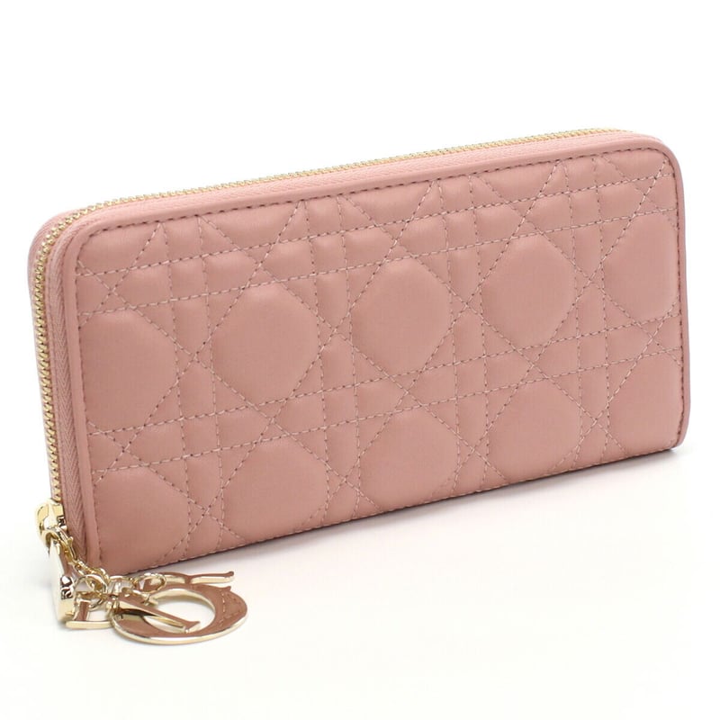 ディオール Christian Dior 長財布 ラウンドファスナー ブランド LADY