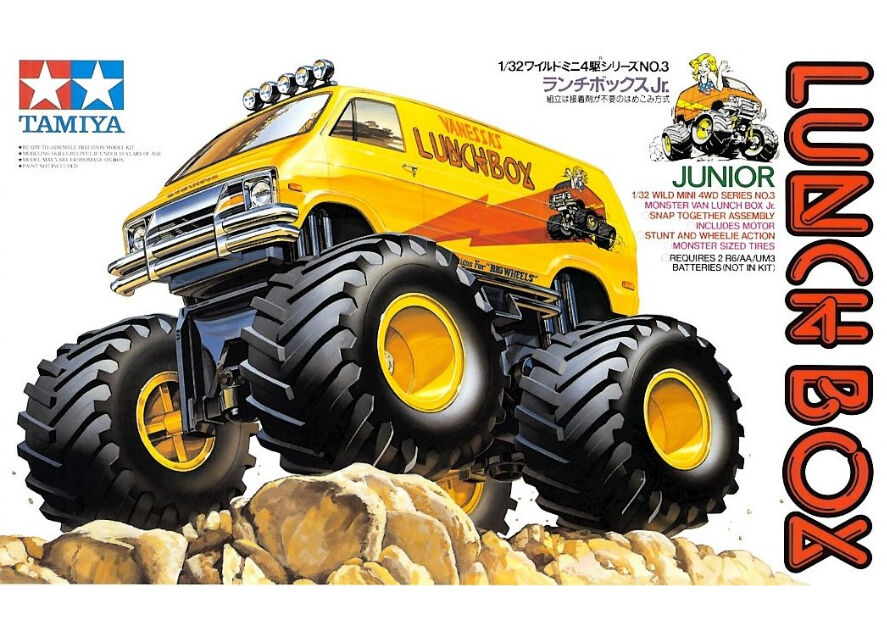 タミヤ 1/32 ワイルドミニ四駆 No.3 ランチボックスJr. | ウエサカ模型店