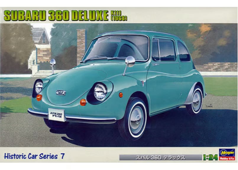 ハセガワ HC-7 1/24 スバル 360 デラックス “1968” | ウエサカ模型店