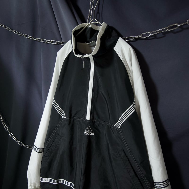 90s Adidas Descente Setup Half Zip Pullover Ano