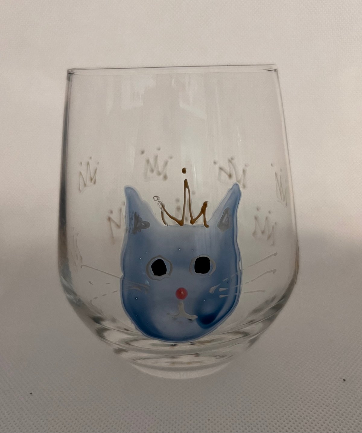 川上麻衣子手描きねこグラス 万能グラス 4種 | NYANAKA TOWN store