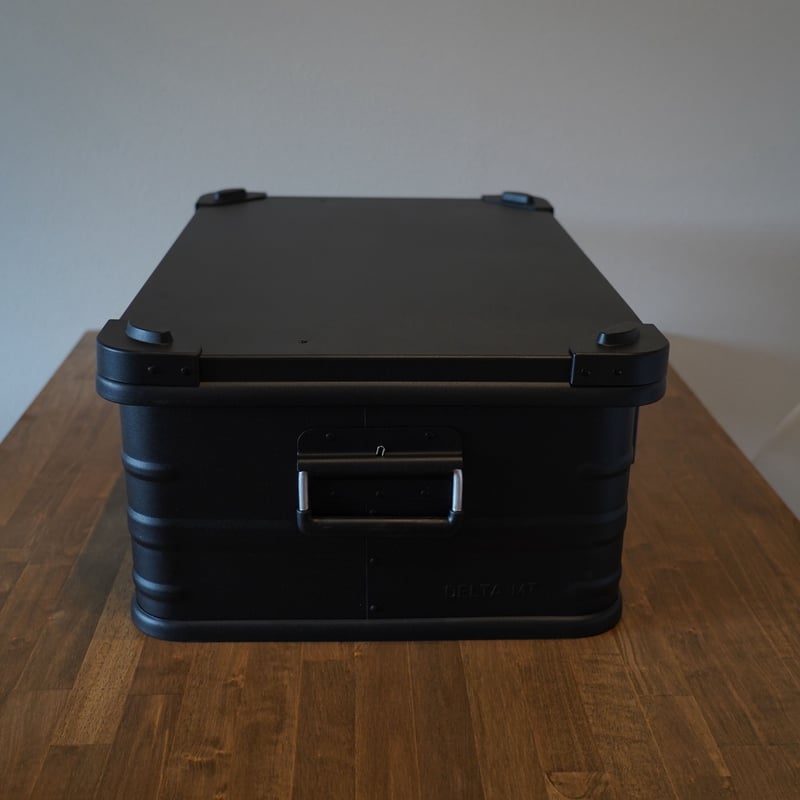 DELTA/MT Extreme X 39アルミコンテナ ブラック アルミ収納ボックス