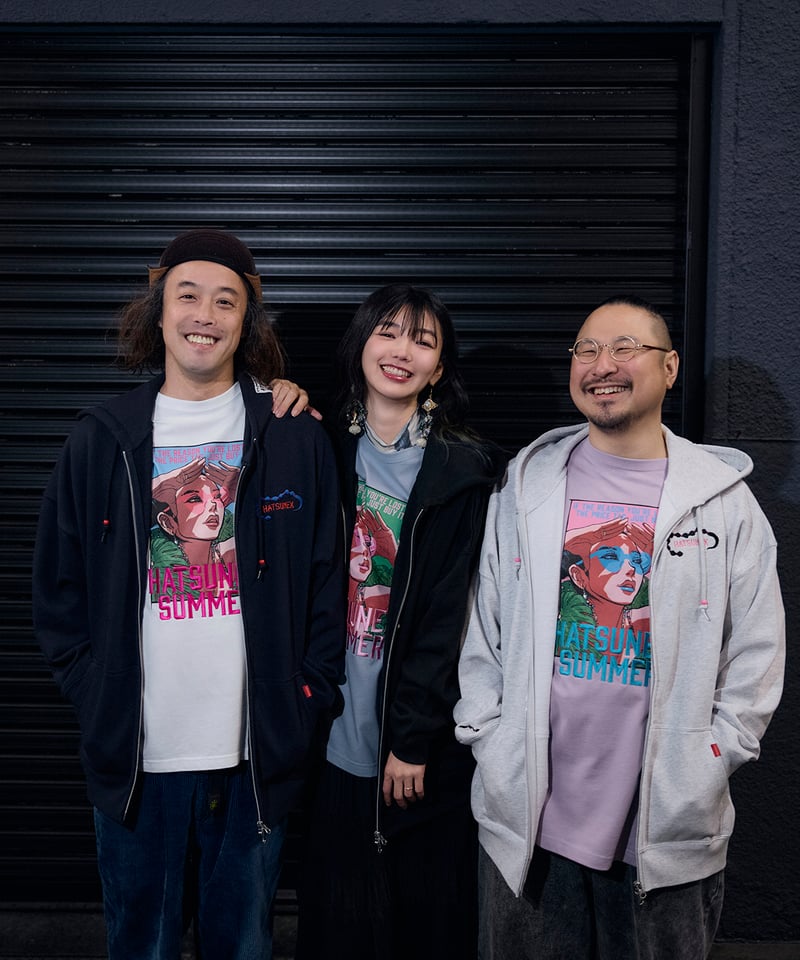 Hatsunex Summer Tシャツ（スモーキーパープル） | HATSUNEXオフィシャ