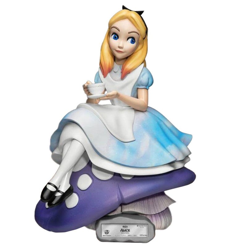 ディズニー ふしぎの国のアリス 大型精巧フィギュア限定版 高さ約36cm
