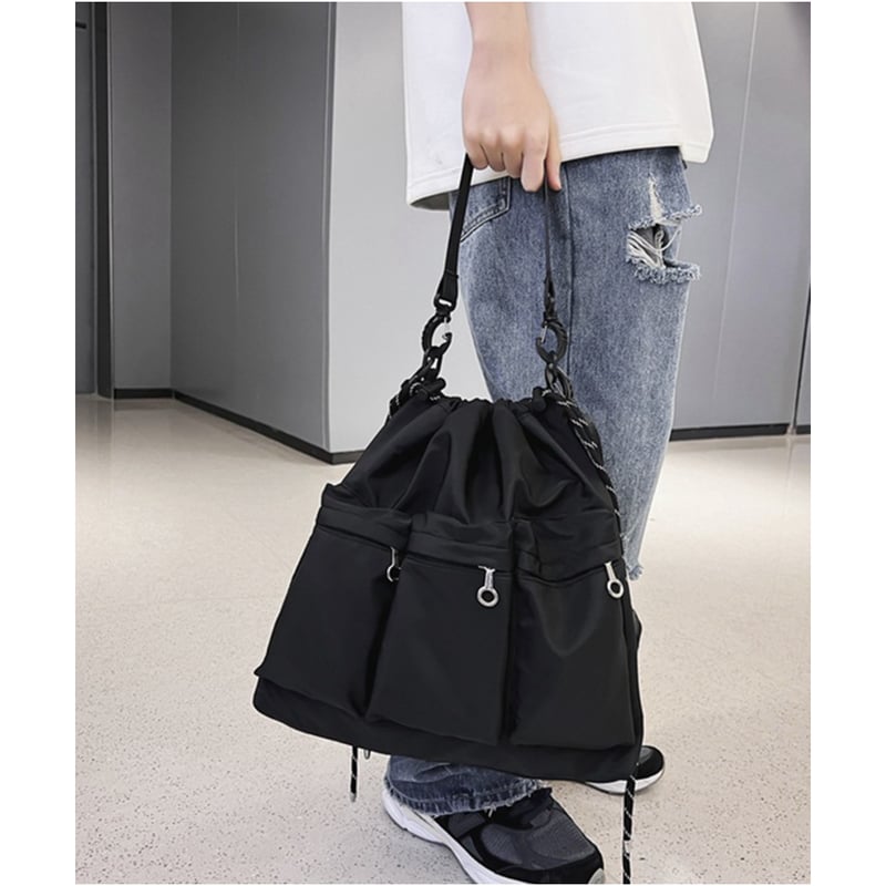 ドローストリングショルダーバッグ | Bagoodtimeshop