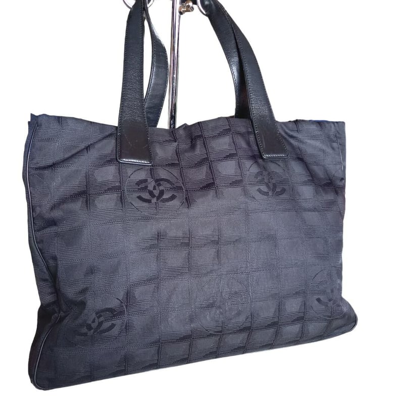 CHANEL シャネル ニュートラベルライン トートバック シリアルシール