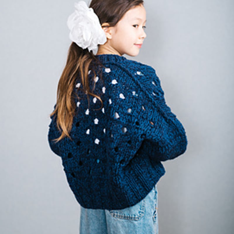 PDFパターン】Polka Dot Cardi by Midori Hirose | KAS