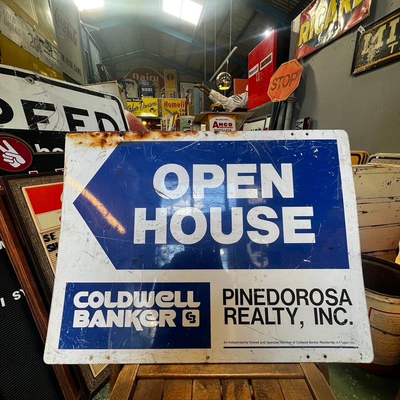 ヴィンテージ OPEN HOUSE 不動産会社 看板 17-362-14 | BigBear