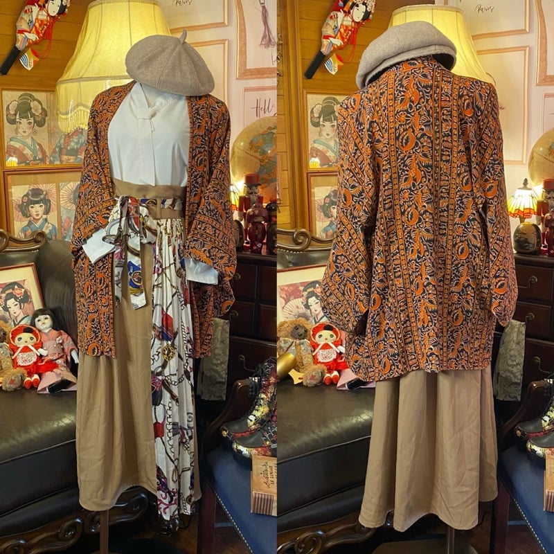 羽織コーデセット コーディネート まとめ売り 和洋折衷 レトロ