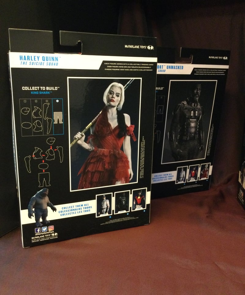 DCマルチバース/スーサイド・スクワッド集結kingsharkシリーズ4体