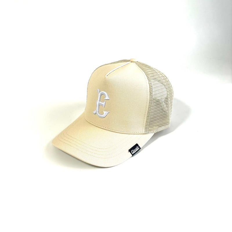 Edo3D LOGO DEEP MESH CAP IVORY/WHITE CON-96 |