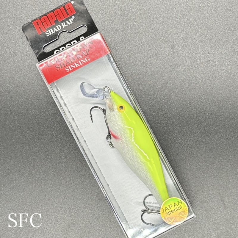 ラパラ RAPALA 旧パーチカラー ファットラップ カウントダウン 8個