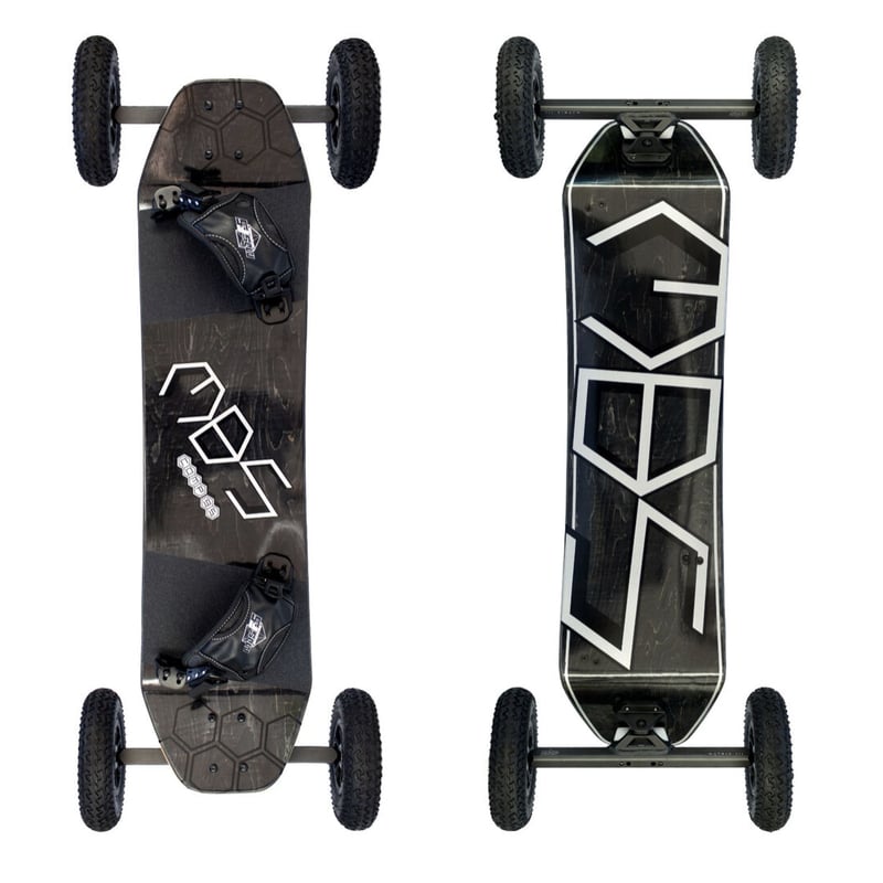 10303 - MBS Comp 95 Mountainboard - Silver Hex