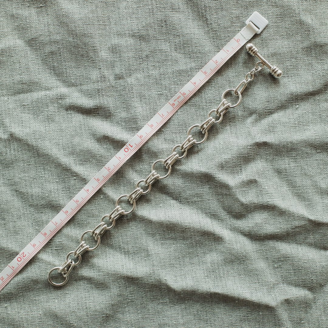 英国 1990年代 ヴィンテージ 】シルバー アンカーチェーンブレスレット