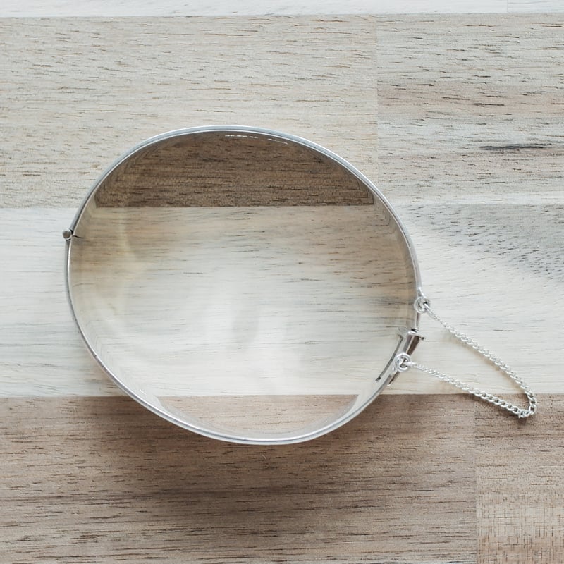 英国製 1973年 ヴィンテージ】シルバー バングル ホールマーク