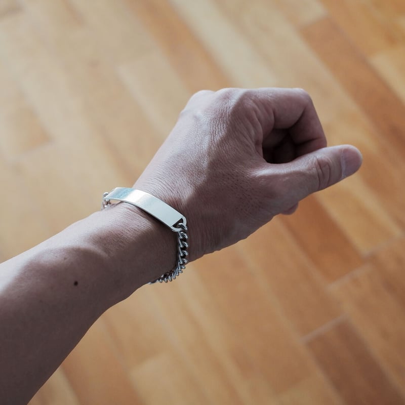 英国製 1965年 ヴィンテージ】IDブレスレット ホールマーク