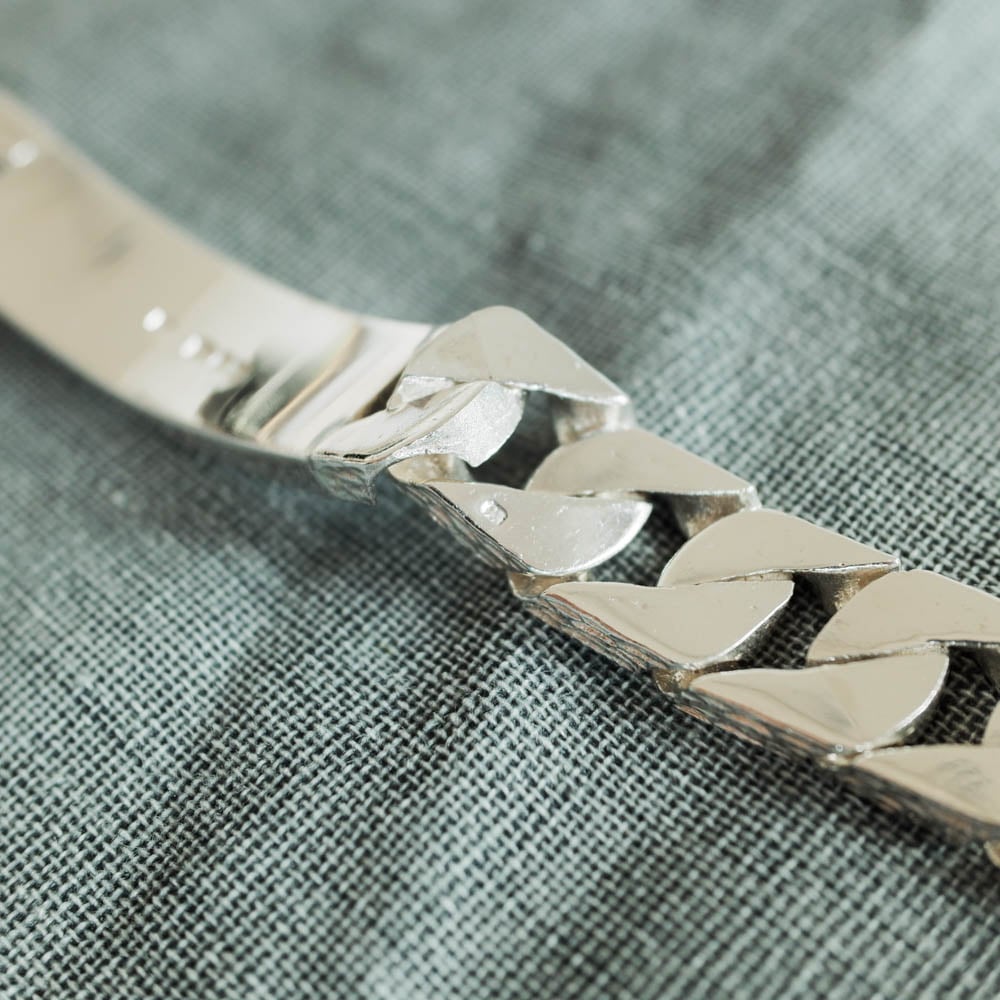 英国製 1979年 ヴィンテージ】IDブレスレット ホールマーク：ロンドン