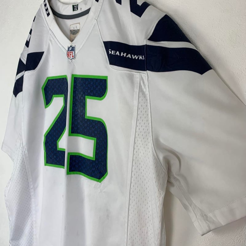 NFL Seahawks 刺繍 シアトル・シーホークス ゲームシャツ ジャケット