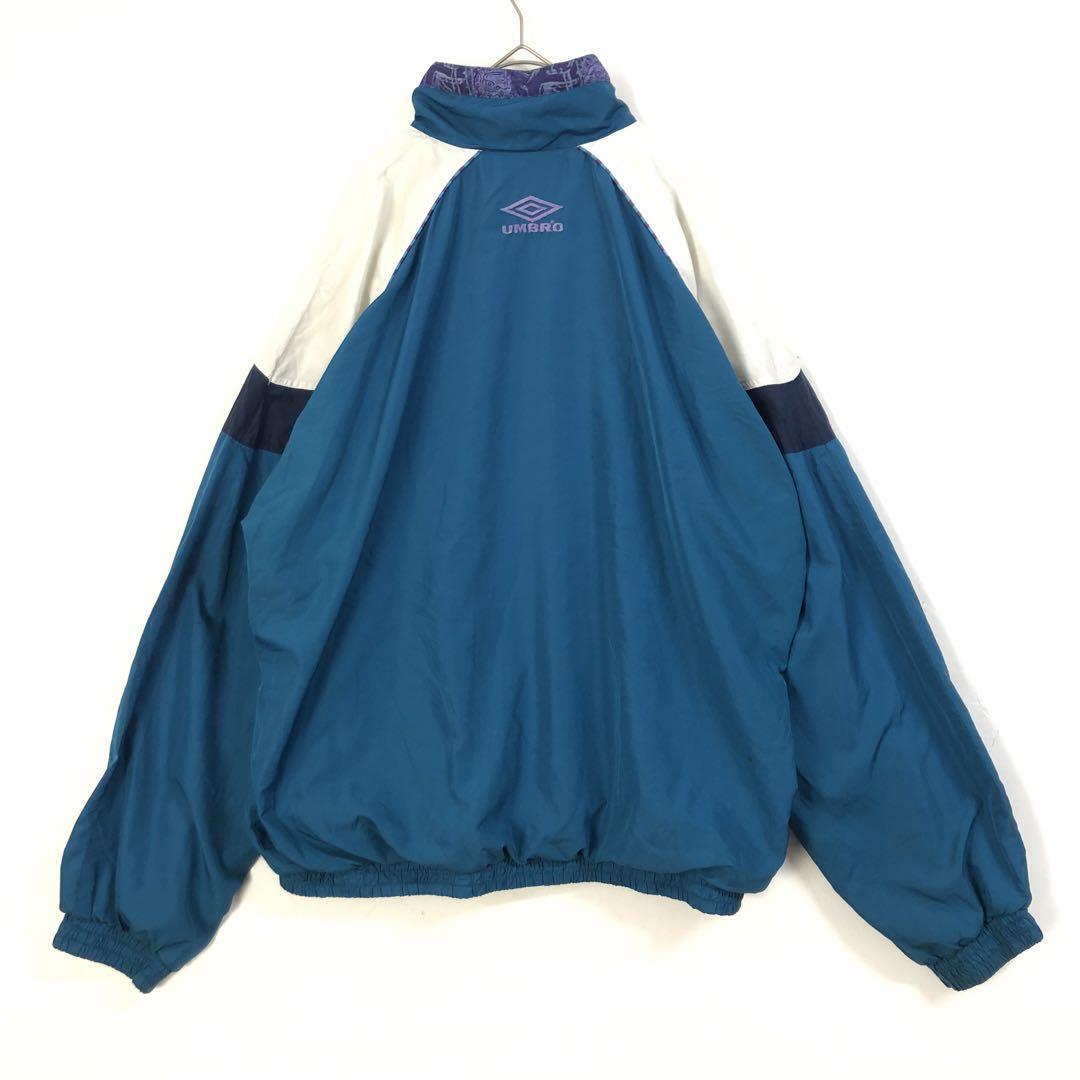 90s アンブロ ジャージ トラックジャケット 刺繍 ロゴ | PEACE TOWN