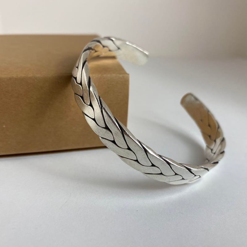 KARENSILVER カレン シルバー カレン族 バングル 編み込み