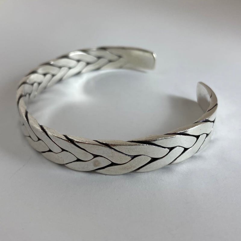 KARENSILVER カレン シルバー カレン族 バングル 編み込み