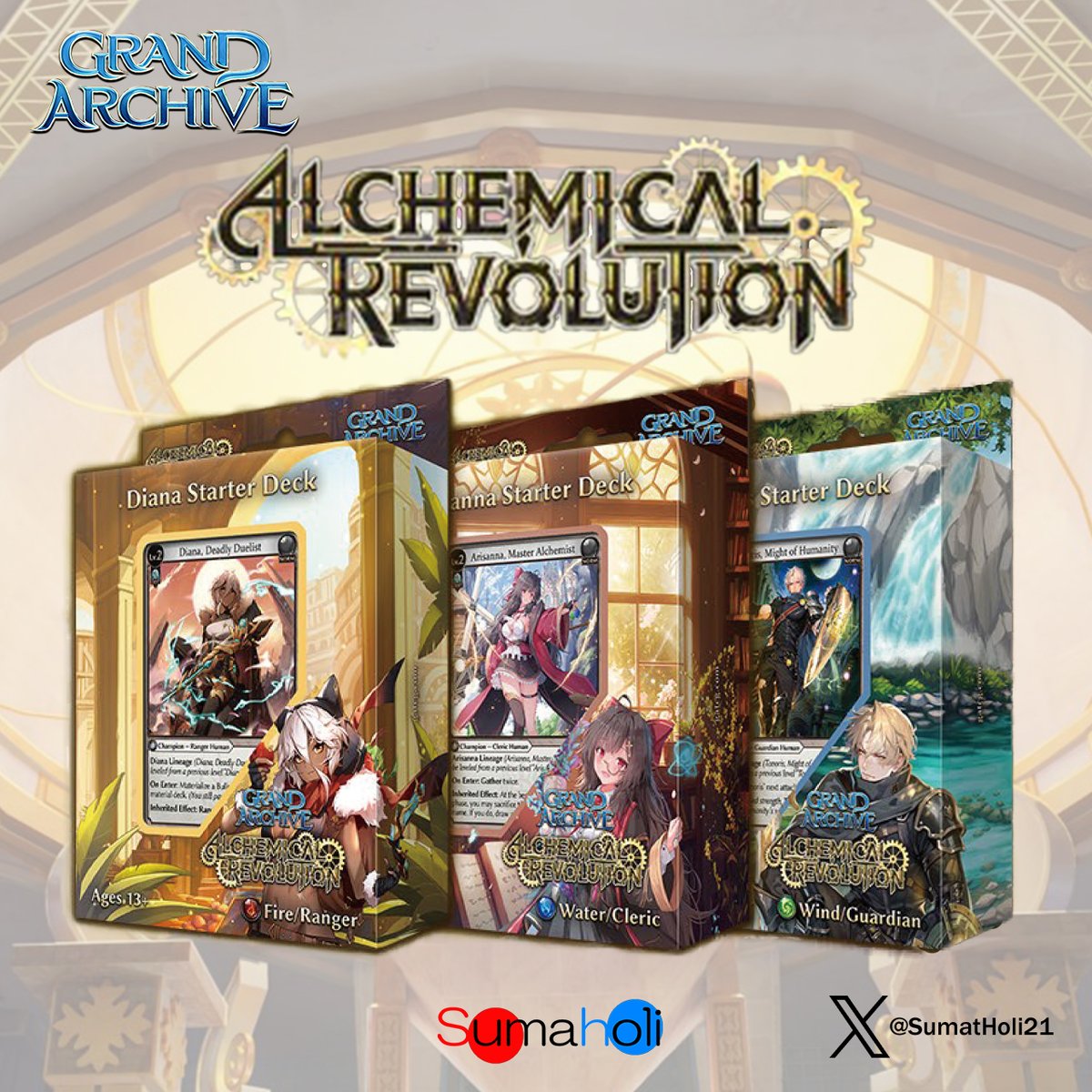 GRAND ARCHIVE TCG 『Alchemical Revolution』 スターター