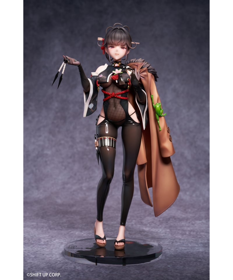 勝利の女神：NIKKE サクラ 黒夜密行 1/7 完成品フィギュア 豪華版