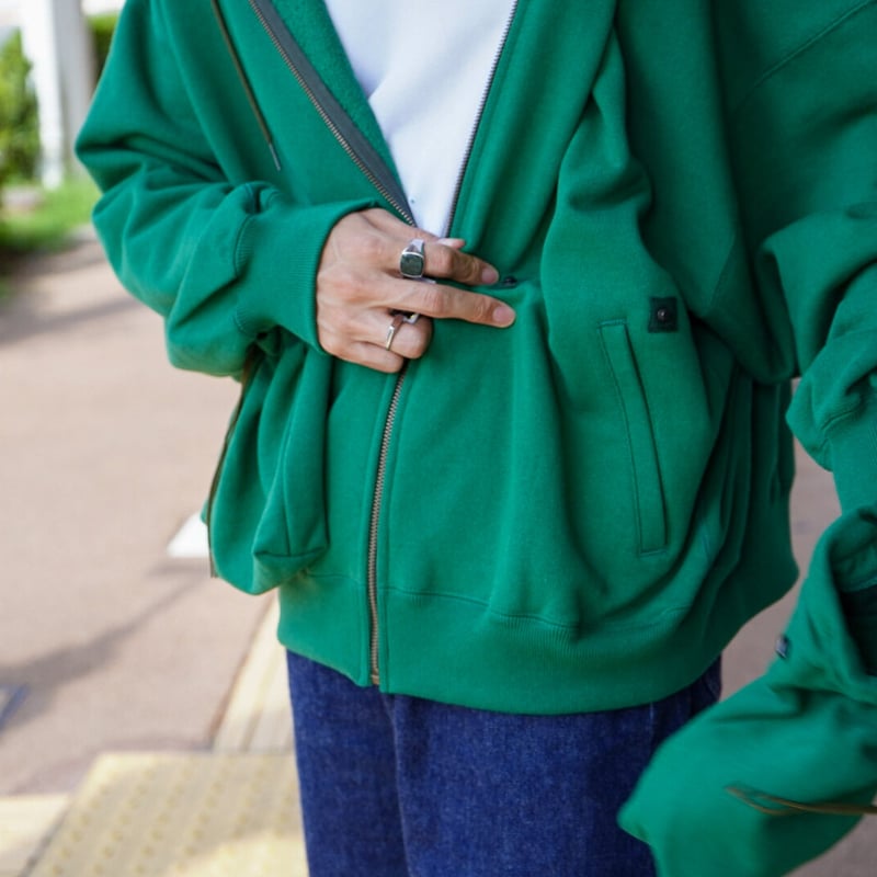 KINCHAKU ZIPUP HOODIE | niki