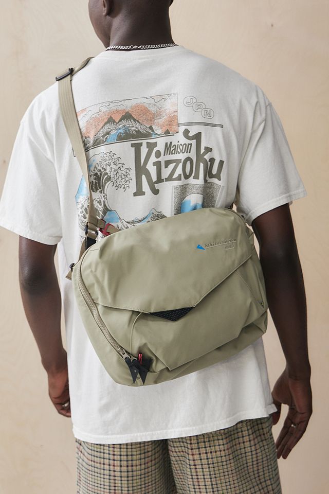 Klattermusen Silver Green Gaut 8L Messenger Bag | Urban Outfitters UK